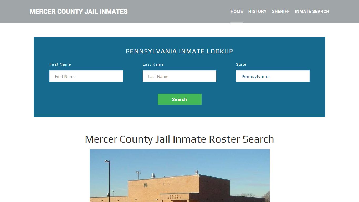 Mercer County Jail Inmate Roster Lookup, Mercer, PA